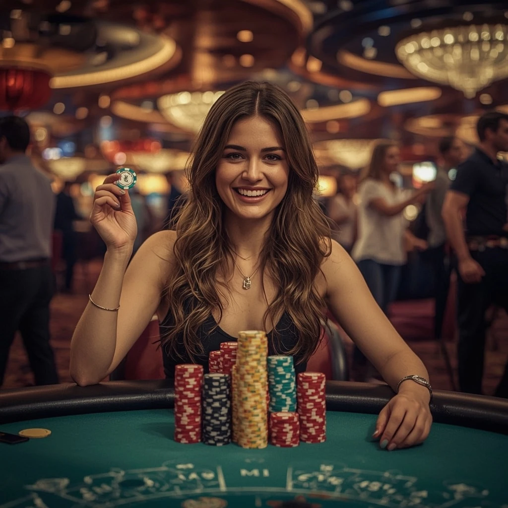 bonus dans les mains d'un homme au casino FatBoss Casino