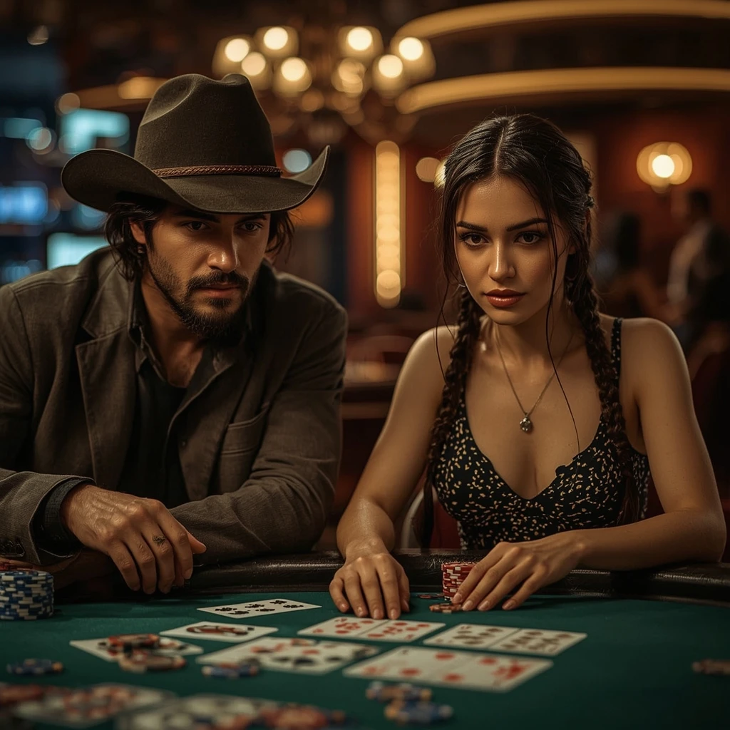 photo de deux joueurs de poker FATBOSS CASINO