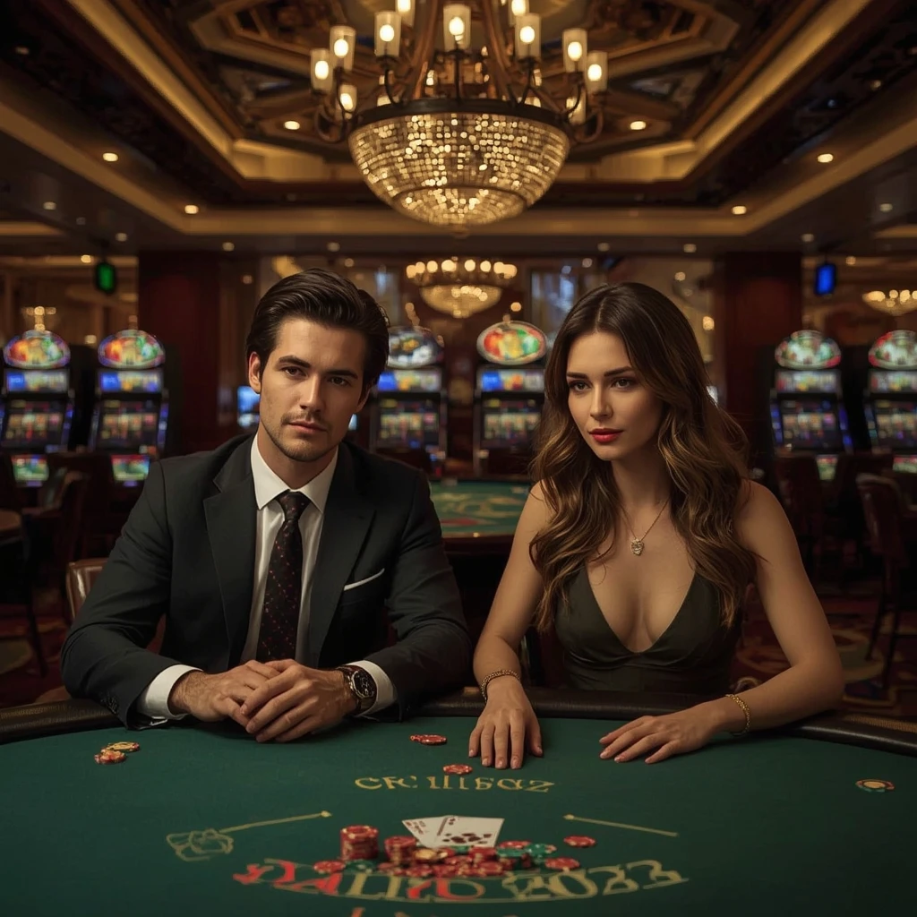 Deux joueurs de poker au FatBoss Casino